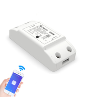 Módulo de Interruptores Wifi Sonoff Basic R2, Interruptor Eléctrico, Temporizador Inalámbrico Remoto, Interruptor de Luz Inteligente, Automatización del Hogar Inteligente DIY