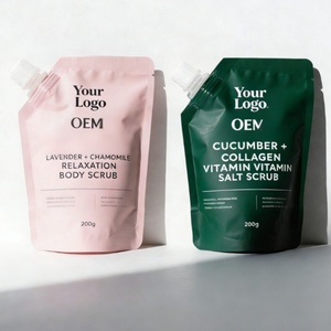 Custom Cosmetic Bag Aluminum Foil Stand up Liquid Cosmetic Spout Pouch 60ml Travel Lotion Bag with Own logo - Product Image 6