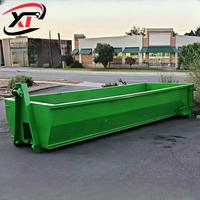 Benne à crochet personnalisée pour la collecte des déchets de construction Corps de camion jetable pour application de déchets solides