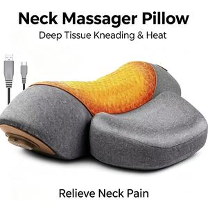 <span class=keywords><strong>Cuscino</strong></span> Massaggiante <span class=keywords><strong>Elettrico</strong></span> per il Collo con Terapia del Calore e Trazione Cervicale, Allevia il Dolore e la Fatica Muscolare - Product Image 2