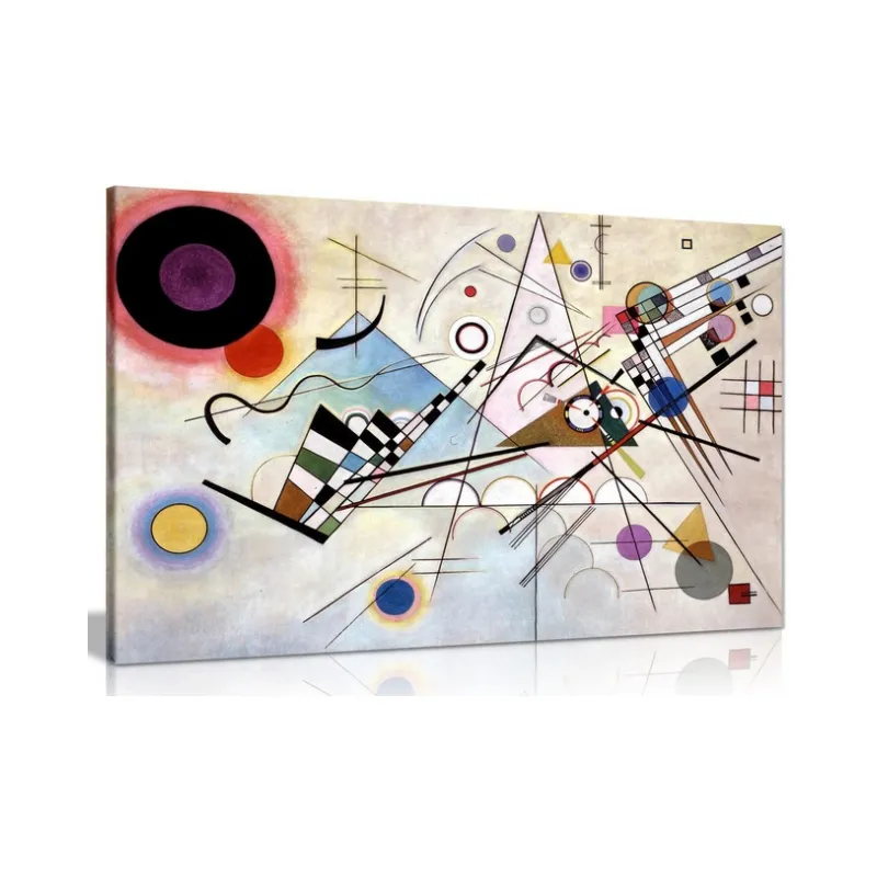 Wassily Kandinsky Composition Viii Canvas painting Wall Art Picture Print Home Decor famous artists frames picture wall art