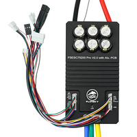 Controlador de Velocidad Flipsky 75200 Pro V2.0 con PCB de Aluminio Basado en VESC para Patineta Eléctrica / Scooter / Bicicleta Eléctrica
