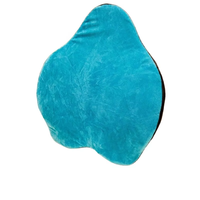 Coussin de dossier pour chaise de bureau, grand coussin de soutien lombaire en mousse à mémoire de forme pour le sommeil, design tricoté pour hôtel, usage courant des employés de bureau