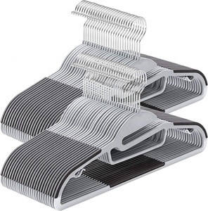 Nhiệm Vụ Nặng Nề Nhựa Phù Hợp Với Áo Tổ Chức Móc S Hình Mở Thiết Kế Cho Tiết Kiệm Không Gian Tủ Quần Áo Móc Treo Cho Tủ Quần Áo Sử Dụng - Product Image 1