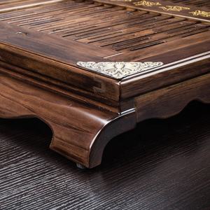 Plateau à thé en bois en gros, plateau à thé en bambou de haute qualité avec chauffe-plat - Product Image 2