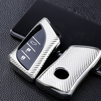 Étui pour clé intelligente Lexus en TPU fibre de carbone Mebooming pour les modèles NX/UX/ES200/LS500