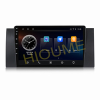 Android 11 6 + 128G Lecteur multimédia de voiture Récepteur stéréo Radio pour BMW Série 5 E39 X5 E53 avec 4G LTE IPS DPS Carplay Auto