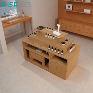 Exhibidor de Madera Multifuncional de Lujo de Fábrica Vietnamita DSP para Productos de Cosmética y Cuidado de la Piel - Product Image 4