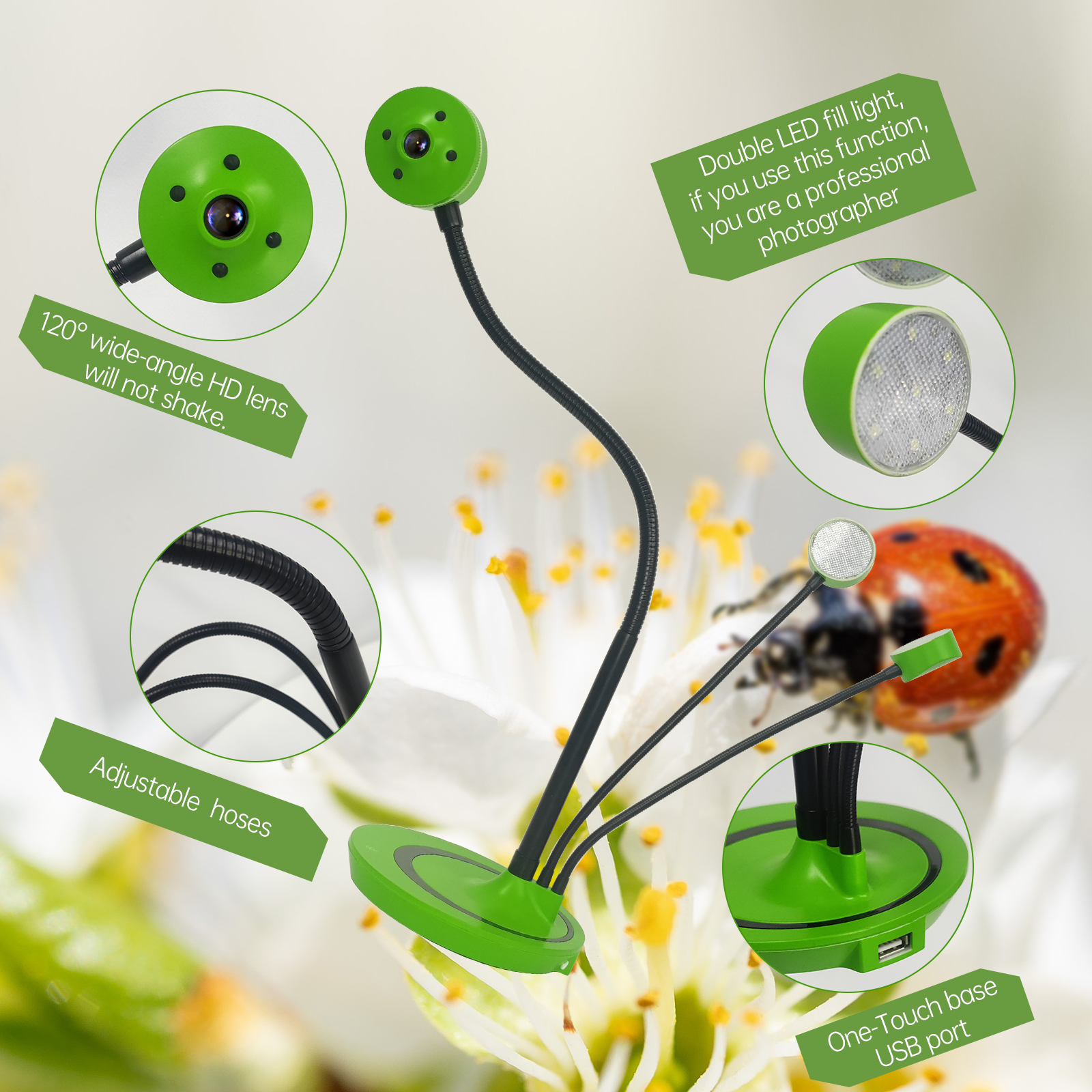 2023 г., мини-сканер документов нового дизайна с HD/4K камерой для обучения