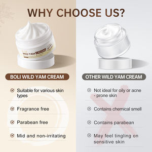 개인 라벨 OEM 맞춤형 진정 및 수리 유기농 와일드 얌 루트 크림 성인용 매일 보습 모든 피부 타입 - Product Image 6