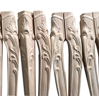 Accessoires de meubles solides personnalisés pieds en bois pieds de canapé pieds de lit pieds de chaise en bois sculpté pieds de table