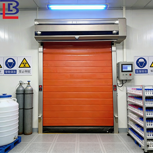 Puertas Rápidas de Alta Velocidad para Garaje, Puertas Enrollables de PVC para Exteriores, Persianas Enrollables de PVC - Product Image 4