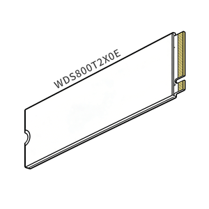 BLACK SN850X <b>8</b> <b>TB</b> <b>SSD</b>, WDS800T2X0E, Without Heat Sink - Product Image 1