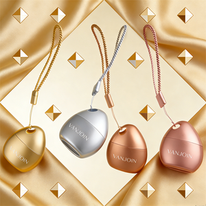 Envases Cosméticos de Plástico Personalizados al por Mayor, Envase de Protector Solar en Forma de Huevo de 50 ml, Envase de Base de Maquillaje con Cuerda para Colgar - Product Image 4