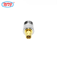 Adaptador Coaxial RF de Fábrica de 50 Ohmios y 6 GHz, Conector SMA Macho a Conector N Hembra, Convertidor de Latón y Cobre para Conectores de Antena Wifi