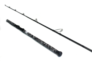 Personnalisé Prêt à Expédier 1 Pièce Shell Cats 6ft 10 12ft Pied EVA Liège Poignée Spinning Baitcast Catfish Rod pour Kayak - Product Image 3