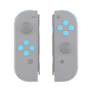 Kit complet de boutons de réparation bleus 21-en-1 pour Nintendo Switch & OLED - Remplacement des boutons de manettes gauche et droite - Product Image 4