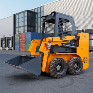 Minicargadora Industrial con Ruedas, 18.5kW, Cucharón de 0.2m3, Altura de Trabajo de 3340mm para Obras de Construcción y Carreteras - Product Image 1