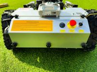 Robot Pemotong Rumput Otomatis Zero Turn dengan Kontrol Jarak Jauh