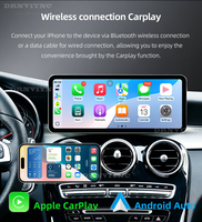 Radio Mobil Android 12,8 inci untuk Mercedes Benz V Class V250 W447 V260, CarPlay, Audio Stereo, Pemutar Video, Multimedia, GPS, Layar Sentuh
