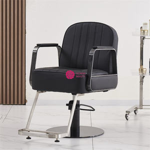 Silla de Barbero Hidráulica Retro al por Mayor de Yicheng Beauty, Silla de Estilo Medio Oriente Negra para Salón de Belleza - Product Image 2