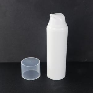 15ml 30 50 weiße leere runde Kosmetik verpackungs flasche aus PP-Kunststoff mit <span class=keywords><strong>Airless</strong></span>-Pumpe für Gesichts creme und Lotion - Product Image 6