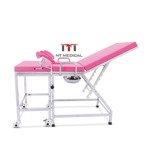 เก้าอี้ทางการแพทย์เตียงโต๊ะสแตนเลสสำหรับการคลอดทางสูตินรีเวชวิทยาโรงพยาบาล - Product Image 4