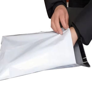 Sobres personalizados de burbujas de polietileno rosa, sobres de mensajería exprés de varios tamaños, bolsas con cremallera biodegradables duraderas para almacenamiento, envío por correo - Product Image 1