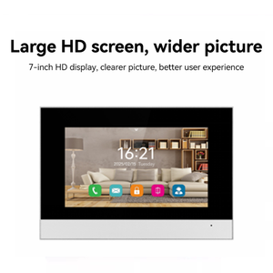 Interphone vidéo Linux à écran tactile <span class=keywords><strong>de</strong></span> 7 pouces 2026, affichage intérieur, interphone vidéo pour <span class=keywords><strong>porte</strong></span>, système <span class=keywords><strong>d</strong></span>'interphone pour appartement, application Smart Life - Product Image 5