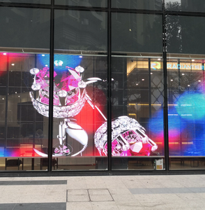 ม่านแก้วใสแบบนิ่มยืดหยุ่นได้หน้าจอ LED ตาข่ายสำหรับติดผนัง P30 P20 P40 P50 Sexi สำหรับติดผนังกลางแจ้ง - Product Image 3