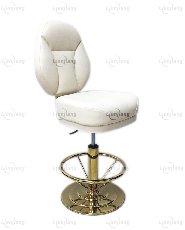 Высокое качество, новая модель, кресла для казино в виде покера с регулируемым металлическим основанием, стул для казино, деревянный барный стул, барный стул