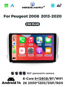 1280 di navigazione GPS per Radio Audio per Auto MEKEDE * 720 Touch Screen per Auto 8core 4G WiFi per Peugeot <span class=keywords><strong>2008</strong></span> 2013-2020 - Product Image 5
