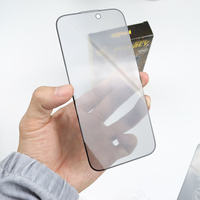 Protection d'écran en verre trempé anti-espion pour iPhone 17 Air 16 15 Pro 14 13 12 Pro Max 11 X XR