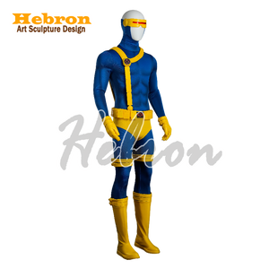 Disfraz Personalizado de Ciclope de <span class=keywords><strong>X</strong></span>-<span class=keywords><strong>Men</strong></span>, Conjunto Completo para Colección Personal, Cosplay, Personaje de <span class=keywords><strong>Película</strong></span>, Actuación - Product Image 2