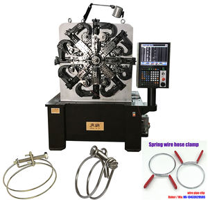 4 Mm Automatische Veervormmachine Die Draadslangklem En Dubbele Draadpijpclips Produceert - Product Image 3