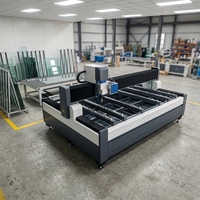 Machine de sablage de verre intelligent haute précision FEIKE avec laser automatique, haute rigidité, puissance 6000W, capacité 100-300 pièces