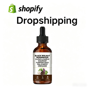 Proveedor Chino DDP Envío Rápido de 3 a 10 Días Shopify Almacenamiento y Logística Etiqueta Privada Gotas de <span class=keywords><strong>Tintura</strong></span> de Madera de Nogal Negro y Ajenjo - Product Image 1