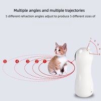 Animal Compagnie Chat Accessoires Intelligent Robot Electrique Interactif Mouvement Poursuite Automatique Jouet Laser