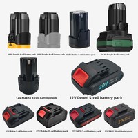 Batterie au lithium universelle Dongke 16,8 V authentique pour outil électrique 21 V, compatible avec les perceuses électriques Dayi DeWei, fabriquée en Chine