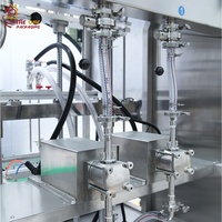 THE ONE TOADF-200 Machine de remplissage automatique à deux têtes avec pompe à engrenages 316L pour huile moteur, shampoing, détergent, jus, liquide