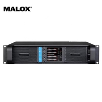 Amplificateur de ligne MALOX FP10000Q 4 canaux 4/8 ohms 1350Wx4, professionnel haute puissance, boîtier métallique, pour laboratoire/groupe