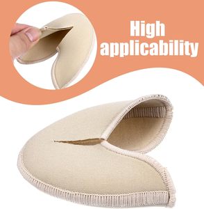 Protections d'orteils antidérapantes pour pointes <span class=keywords><strong>de</strong></span> chaussures, coussinets pour femmes et filles, soulagement <span class=keywords><strong>de</strong></span> la douleur au devant du <span class=keywords><strong>pied</strong></span>, protecteurs d'ongles d'orteils - Product Image 4