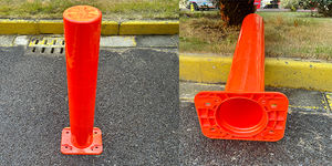 97cmフレキシブル<span class=keywords><strong>PU</strong></span>交通警告ポストデリニエーターボラード - Product Image 4