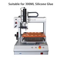 Colle de verre de bureau 300ml Colle de silicone Distributeur automatique à trois axes Équipement de machine de collage et de revêtement intelligent de bureau