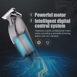 Профессиональная беспроводная Золотая Мини-машинка для стрижки волос - Product Image 4