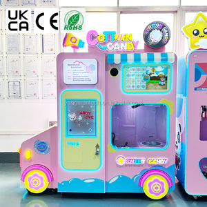 OEM ODM 新型アップグレード業務用綿菓子製造機 花の種類豊富 全自動綿菓子販売機 - Product Image 5