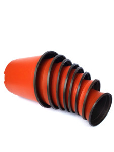 Pot de culture en plastique bicolore résistant aux chutes pour semis, pot de fleurs pour jardin domestique, pot de pépinière, pot de transplantation pour semis de fleurs - Product Image 3