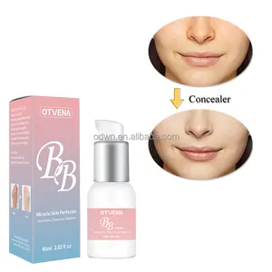 BB foundation airless pump bb cream tube for cosmetics sunscreen