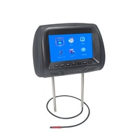 7 pouces MP5 siège de voiture appui-tête écran d'affichage écran tactile lecteur de système de divertissement multifonction universel pour voiture