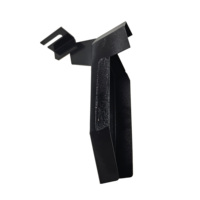 Bo12/20 collier d'extrémité de broche de trémie de pince arrière anti-crash Standard pour support d'accessoires de Machine de centrage